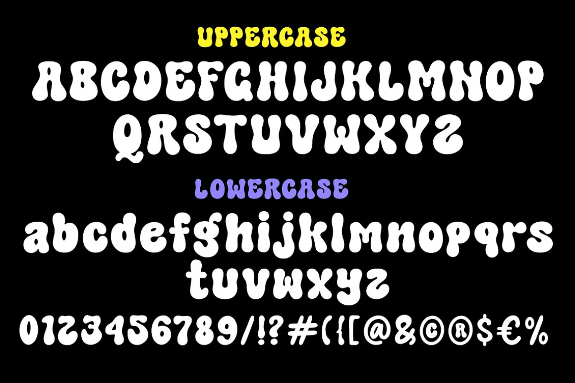 Grove - Retro Groovy Font