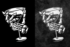 Grunge Ink Bleed Effect