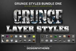 32 Grunge Styles Bundle 1