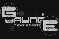 Grunge Text Effects – 2 PSD Files