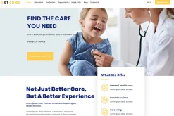GT Clinic - Hospital WordPress Theme