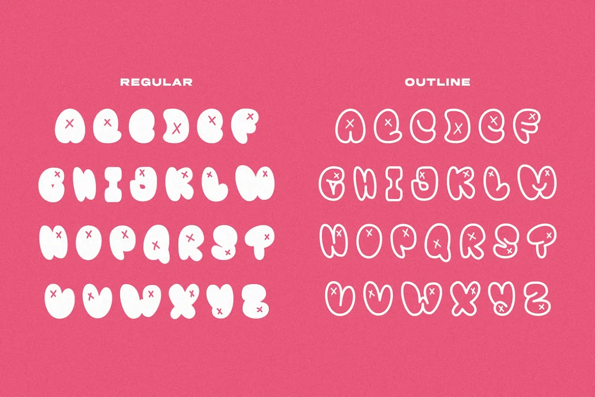 Gumiec Urban - Graffiti Bubble Font