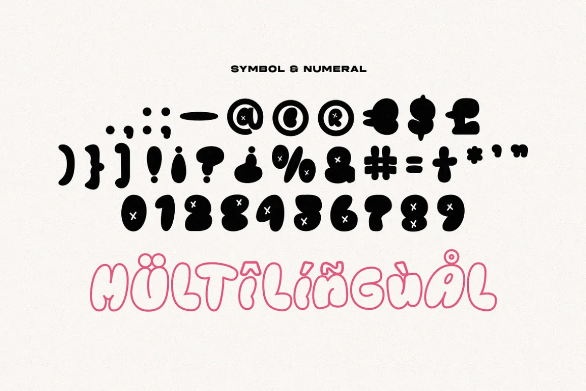 Gumiec Urban - Graffiti Bubble Font