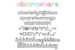 Gummy Candies Font