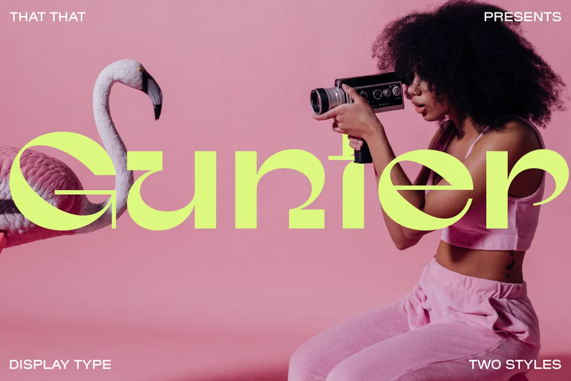 Gunter Display Font