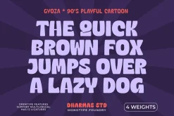 Gyoza - Cartoon Font Family