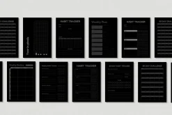 Habit tracker Printable Bundle