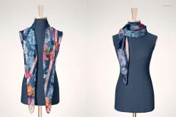 Habotai Silk Scarf Mannequin Mockup