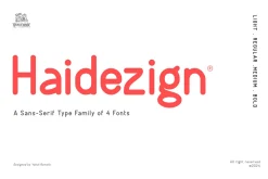 Haidezign Sans Serif