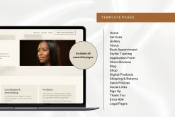 Hair Salon Website Template