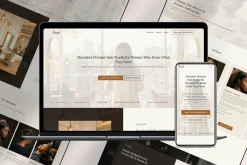 Hair Salon Website Template