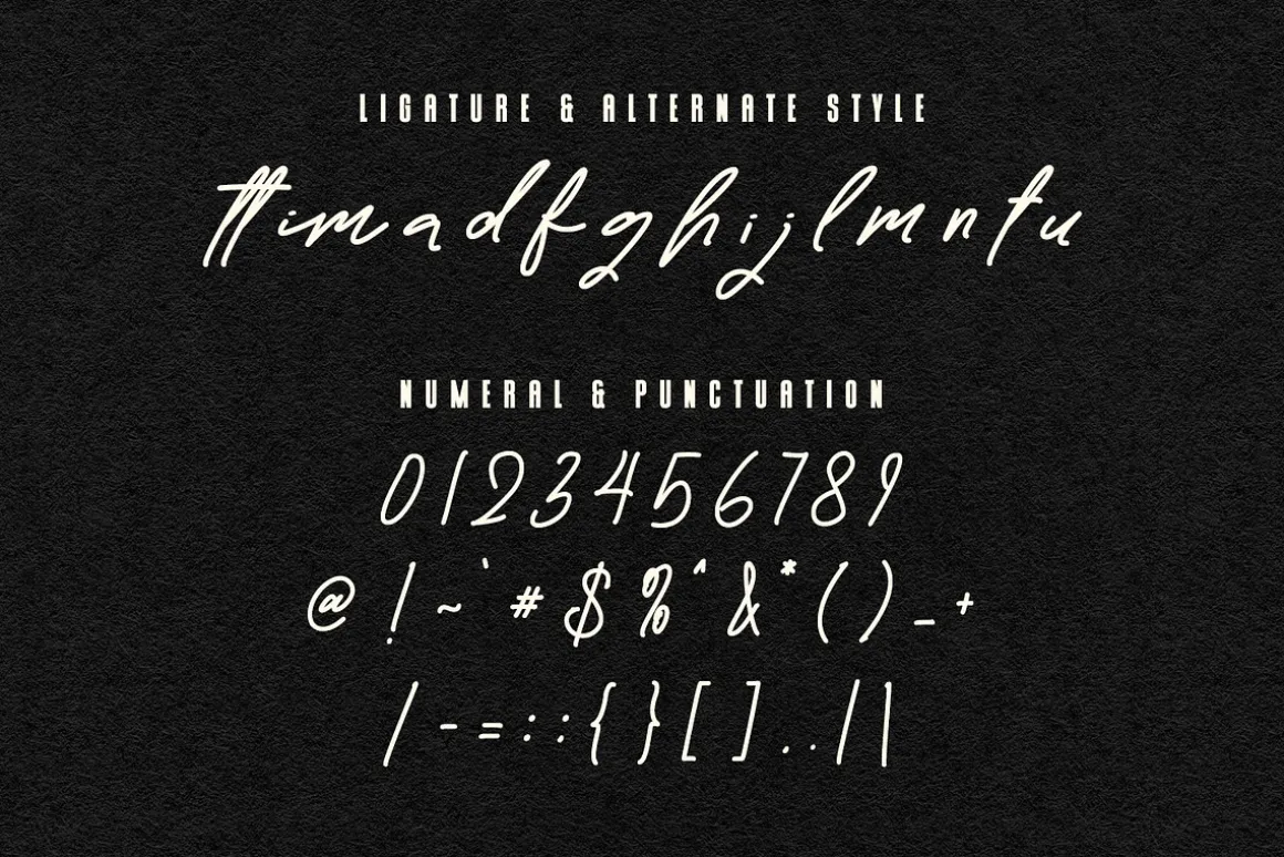 Hajime Script Font Duo Free Sans