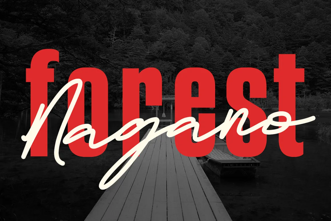 Hajime Script Font Duo Free Sans