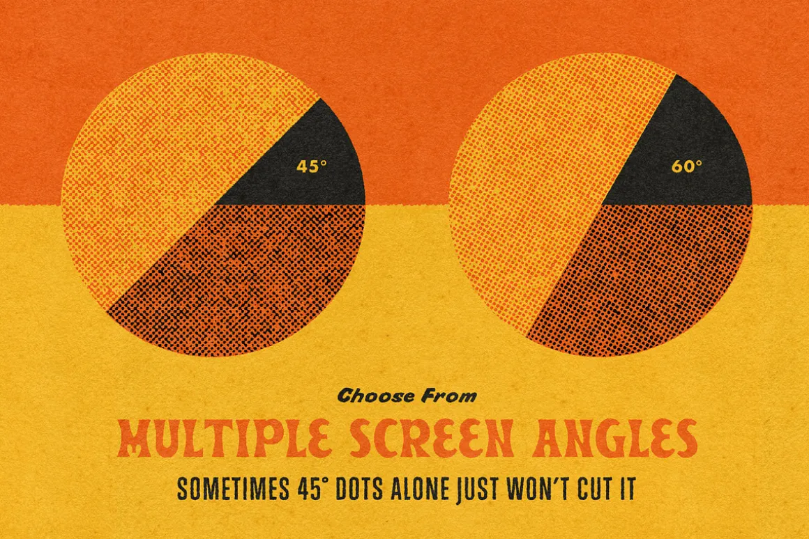 Halftone Brushes for Photoshop