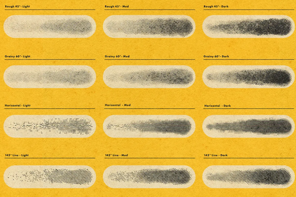 Halftone Brushes for Photoshop