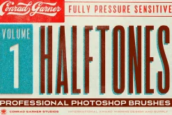 HALFTONE Brushes - Photoshop