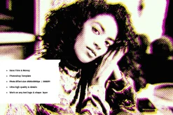 Halftone Glitch Photo Effect