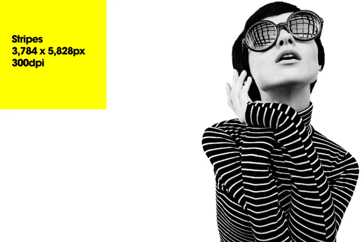 Halftone Retro Ladies
