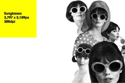 Halftone Retro Ladies