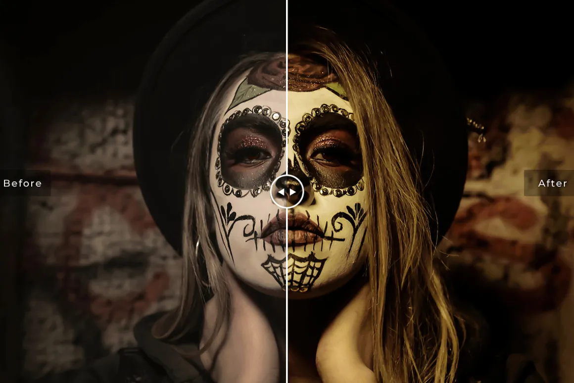 Halloween Lightroom Presets Pack