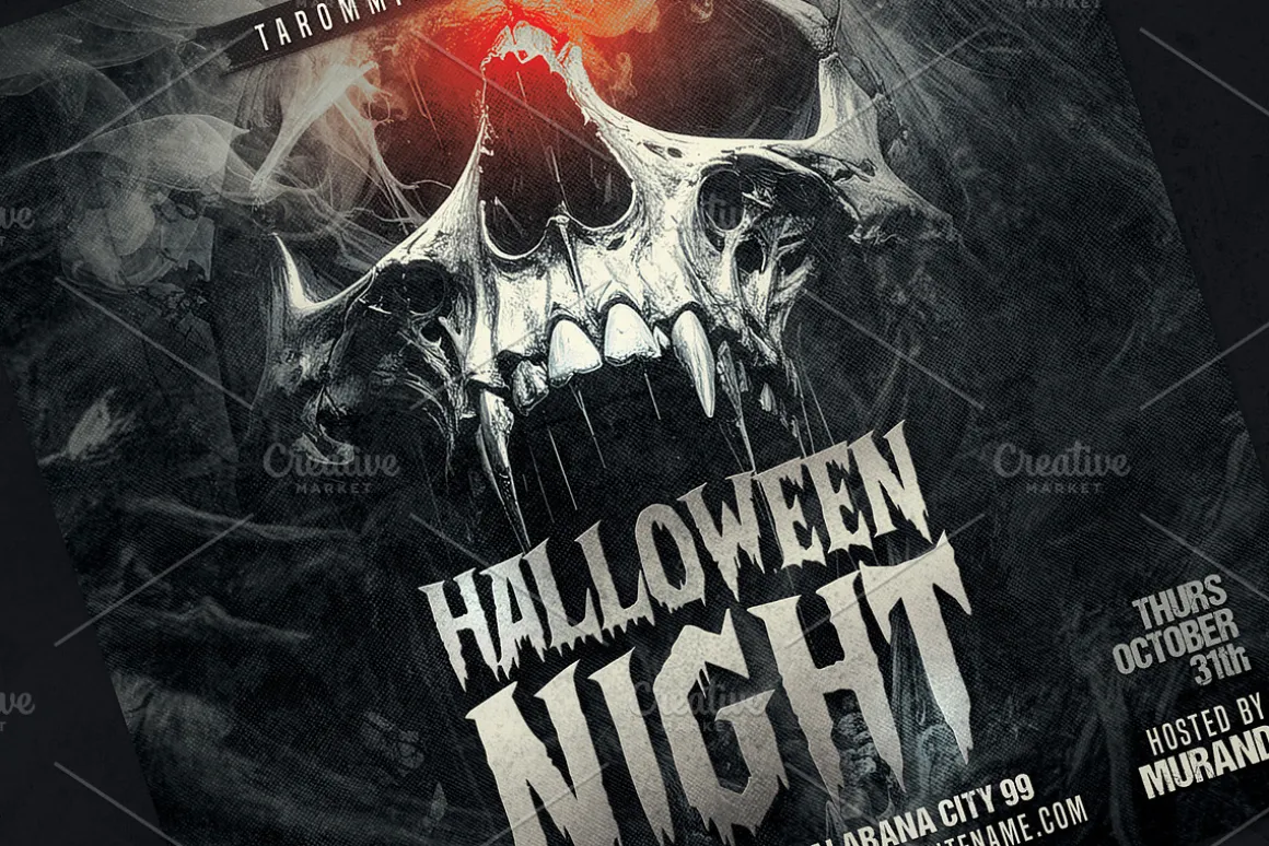 Halloween Night Flyer Template