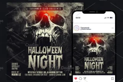 Halloween Night Flyer Template
