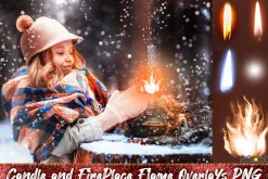 Halloween Fire Photoshop overlay
