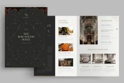 Halloween Hotel Mini Brochure Templa