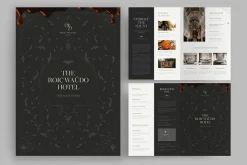 Halloween Hotel Mini Brochure Templa