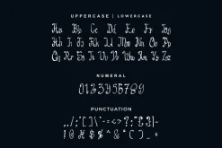 Halloween Nigholle Font