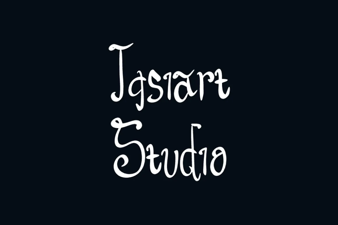Halloween Nigholle Font