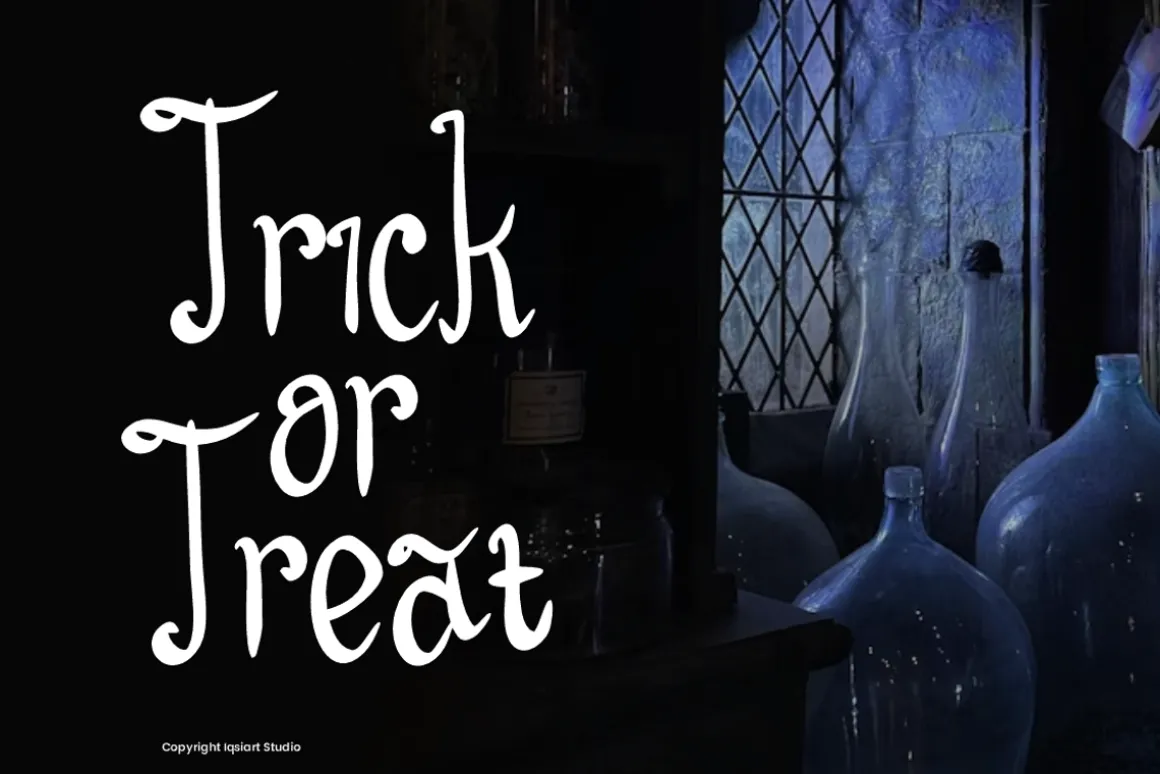 Halloween Nigholle Font