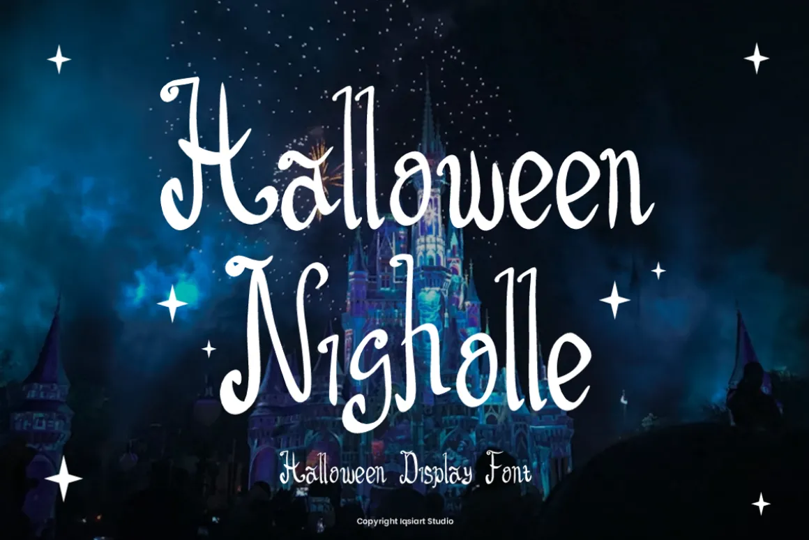 Halloween Nigholle Font