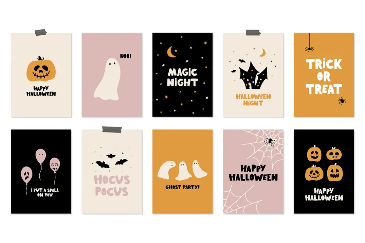 Halloween Night - Cards & Patterns