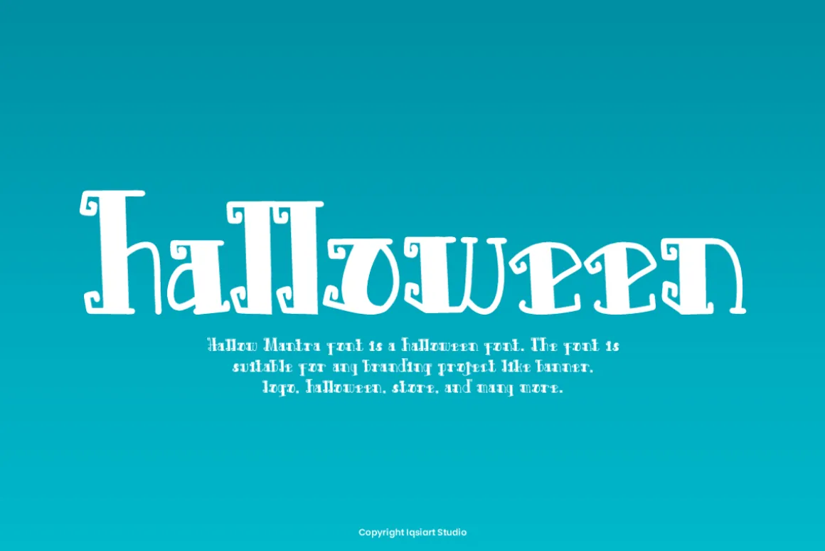 Hallow Mantra - Halloween Font