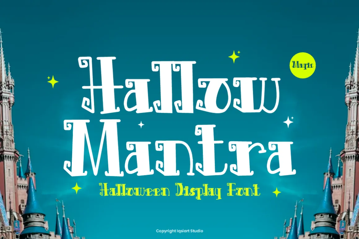 Hallow Mantra - Halloween Font