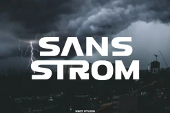 HAMMER - a strong bold sans serif