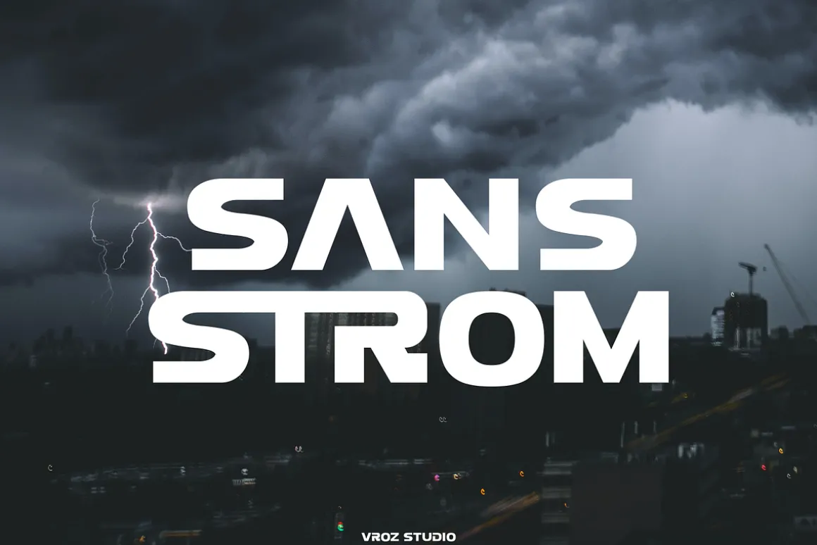 HAMMER - a strong bold sans serif