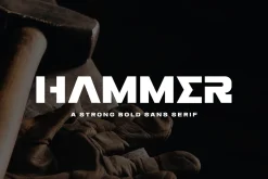 HAMMER - a strong bold sans serif