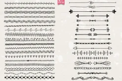 Hand Drawn Doodle Dividers