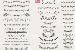 Hand Drawn Doodle Dividers