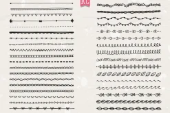 Hand Drawn Doodle Dividers
