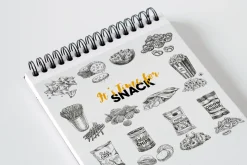 Hand drawn snack illustrations