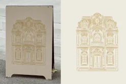 Hand drawn Vintage Houses