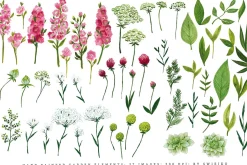 Hand Painted Garden