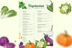 Hand-Drawn Vector Veggies