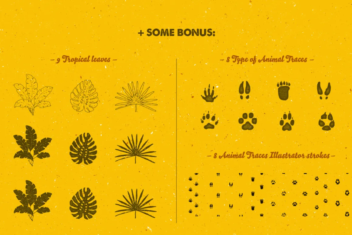 58 Hand Drawn Animal Pack