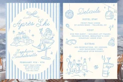 Hand-drawn Après-Ski Clipart Bundle