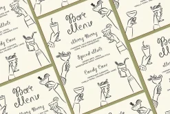 Hand Drawn Christmas Quirky Clipart