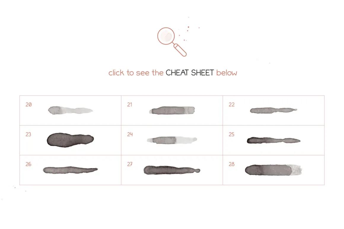 Hand Drawn Coffee Brushes